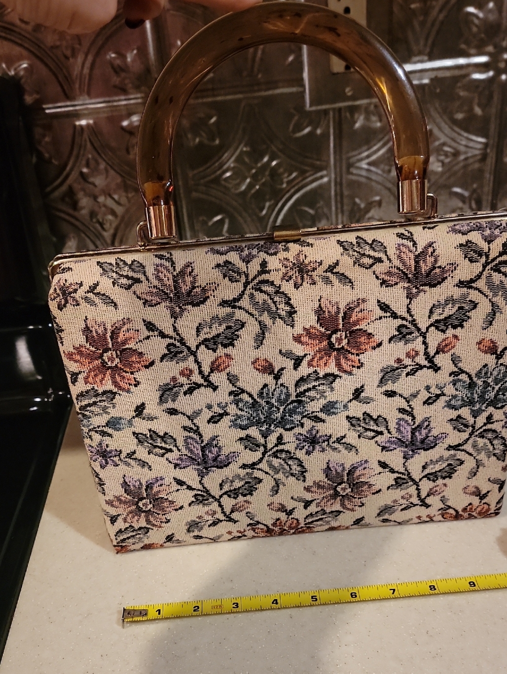Dover 50/60s Tapestry Purse